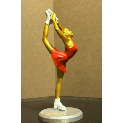 Biellmann Figure Skater Kadın Biblo