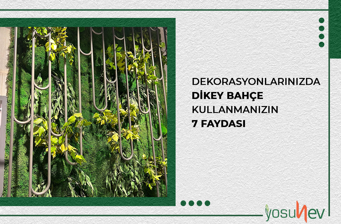 Balkon Dikey Bahçe